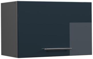 Vicco Hängeschrank Fame-Line Anthrazit Dunkelblau Hochglanz 60 cm flach