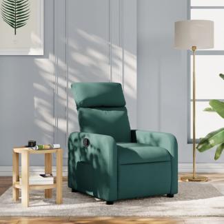 vidaXL Relaxsessel Dunkelgrün Stoff 374171