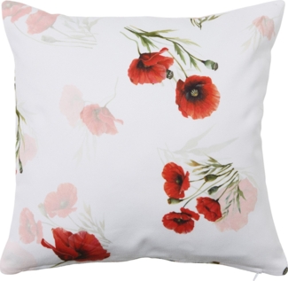 Erwin Müller Kissenbezug Kissenhülle, (1 Stück), fleckabweisend Blumen