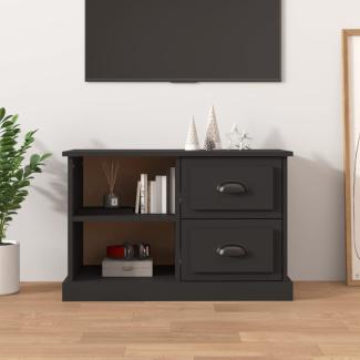 vidaXL TV-Schrank Schwarz 73x35,5x47,5 cm Holzwerkstoff 816169