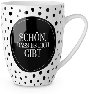 Kaffeetasse Teetasse Tasse Becher für dich 250ml la vida "Schön dass..." 950572