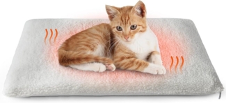 FELIXLEO Tierdecke Selbstheizende Decke für Katzen & Hunde, Katzenbett Flauschig & Weich