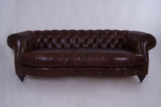 Clubsofa Castlefield 3-Sitzer Chesterfield-Stil "Vintage-Cigar"