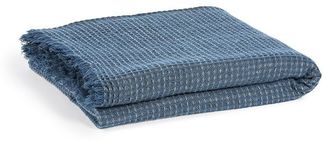 Lafuma Decke SELENE PLAID XXL Blau 150 x 200 kuschelig