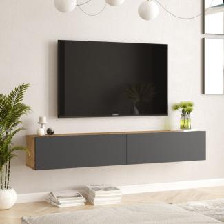 Designer TV Lowboard Banzi Anthrazit