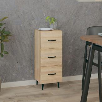 Sideboard Sonoma-Eiche 34,5x34x90 cm Holzwerkstoff [812351]