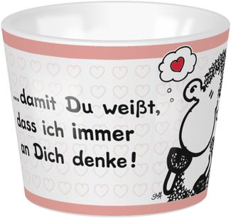 Sheepworld Eierbecher Auswahl Motiv Porzellan Ø 5,2cm H 4.2cm DENKE 46469