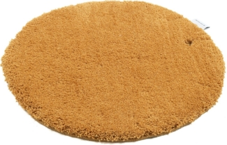 TOM TAILOR HOME Badematte Cozy Bath UNI, Höhe 27 mm, rutschhemmend beschichtet, fußbodenheizungsgeeignet, Polyester, rund, Badteppich, Uni Farben, rechteckig, rund und oval erhältlich