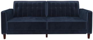 loft24 Schlafsofa Pin, mit Relaxfunktion, Samtbezug, Breite 207 cm