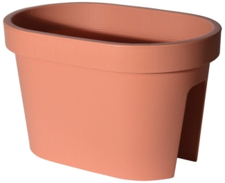 Spetebo Blumentopf (Stück, 1 St, Pflanztopf), Kunststoff Pflanzkasten zum Einhängen