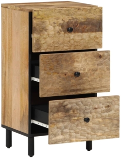 vidaXL Beistellschrank 40x33x75 cm Massivholz Mango 356914