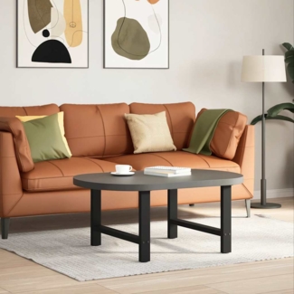 vidaXL Couchtischbeine Schwarz 2 Stk. 70x(42-43) cm Stahl 4013288