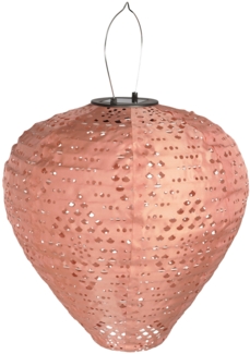 Laterne, wiederaufladbar, rosa