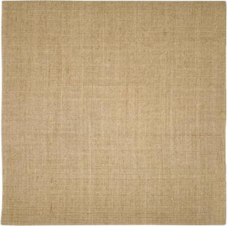 vidaXL Teppich Natur Sisal 100x100 cm