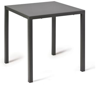 Kleiner Beistelltisch Quatris 60x60x75 cm antik grau