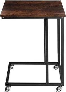 Beistelltisch Luton 48 x 35 x 70 cm - Industrial dunkelbraun