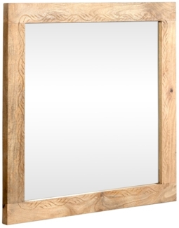 Spiegel 65x65cm 'Tibet' Mango natur