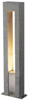 SLV ARROCK ARC GU10 Stehleuchte, Granit, salt & pepper, GU10, max. 3 - Stand-, Wand- und Deckenleuchten (Outdoor)