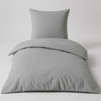 Strauss Home Bettwäsche Luxus Satin Bettwäsche – Atmungsaktiv & Angenehm, Luxus Bettwäsche in Hotelqualität mit Hotelverschluss