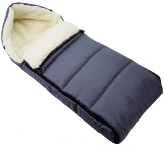 BambiniWelt by Rafael K. Fußsack Winterfußsack Babyfußsack Fußsack Kinderwagen Wolle 108cm LINIERT, universal