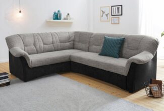 DOMO collection Ecksofa Sarafina L-Form, wahlweise mit Bettfunktion, optional mit Federkern