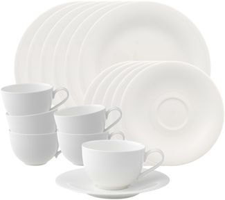 Villeroy & Boch New Cottage Basic Kaffeeservice 18-teilig