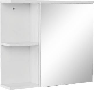 andas Badezimmerspiegelschrank Stian mit Spiegeltür und Push-to-open Funktion, Breite 60 cm, Höhe 53 cm