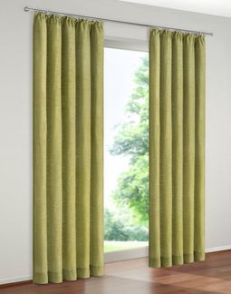 Wirth Vorhang Holmsund 288g/qm (1 St), Kräuselband, blickdicht, Chenille