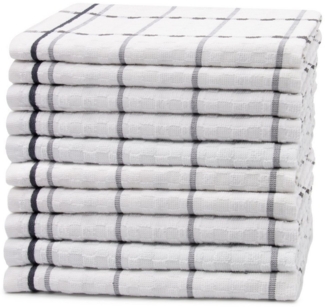 ZOLLNER Geschirrtuch, (Spar-Set, 10-tlg), 45 x 60 cm, 100% Baumwolle, vom Hotelwäschespezialisten