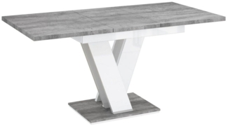 Compleo Esstisch Vinci Esszimmertisch, ausziehbar 120-160 cm, Esszimmer