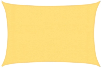 vidaXL Sonnensegel 160 g/m² Beige 3x4,5 m HDPE 311128