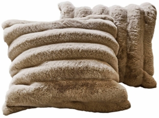 Mirabeau Kissenhülle Kissenhülle 2er Set Caelira beige