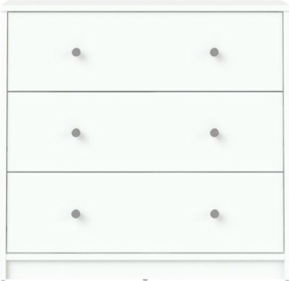ebuy24 Kommode Maria Kommode 3 Schubladen weiss.