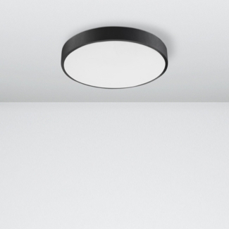 Nova Luce 9001531 HADON LED Deckenleuchte 40cm 3000K Schwarz