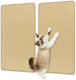 KOMFOTTEU Kratzmatte, (2er Set), Katzenteppich Kratzbrett Wand 80 x 50 cm