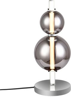 näve LED Tischleuchte NOVA, Dimmfunktion, LED fest integriert, Warmweiß, Dimmbar