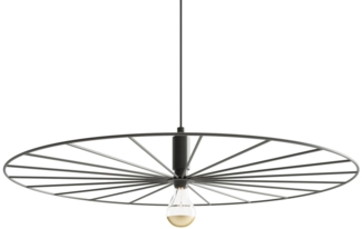 SOLLUX TH. 146 Pendelleuchte SIRKEL 60 schwarz L: 600, B: 600, H: 1500, E30/60W, dimmbar