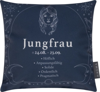 HTI-Living Dekokissen Dekokissen Sternzeichen Jungfrau, Sofakissen Kuschelkissen