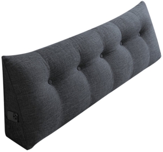 JEOBEST Rückenkissen Lesekissen für Bett und Sofa, Keilkissen Groß, mit waschbarem Bezug, Ideal zum Anlehnen im Bett
