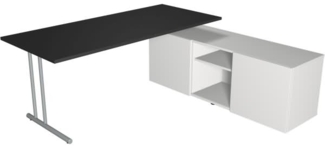 Kerkmann Schreibtisch start up BxT 180x80 mit Sideboard anthrazit