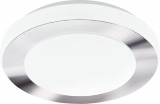 Eglo 95282 Badezimmerleuchte LED Carpi in chrom und weiß 3x3,6W Ø30cm IP44