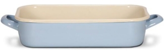 KARL KRÜGER Vierkantpfanne SYLT 26 cm - Pastellblau emailliert