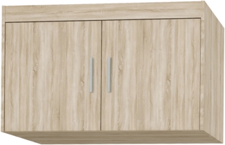 AX LIVING Schrankaufsatz Storicos 2D Eiche Sonoma 89,7 x 55 x 53 cm Modern