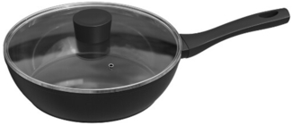 Michelino Nora New Line Hochrandpfanne ø24 cm mit Antihaftbeschichtung - Schwarz