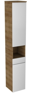 Lanzet Hochschrank mit Nische 30 cm, links