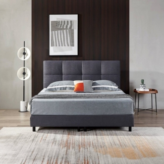 V6 Boxspringbett Modell 213 mit Taschenfederkernmatratze