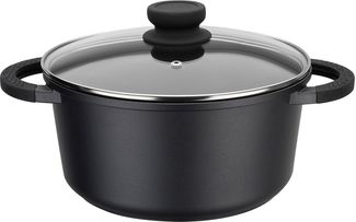 GSW Kochtopf SilcoGuss noir, Aluminiumguss (1-tlg), Induktion