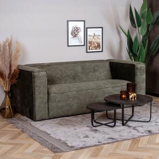 Bronx71 Samt Sofa Memphis 2,5-Sitzer grün