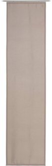 Gözze Schiebegardine Linus Schiebevorhang (1 St), Paneelwagen, abdunkelnd, HxB: 245x60, Uni Panamagewebe, inkl. Zubehör