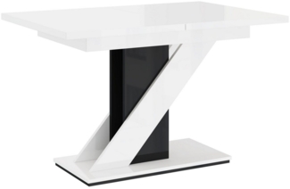 Compleo Esstisch Esszimmertisch Chloe, Ausziehbar 120-160 cm, Esszimmer, Tisch